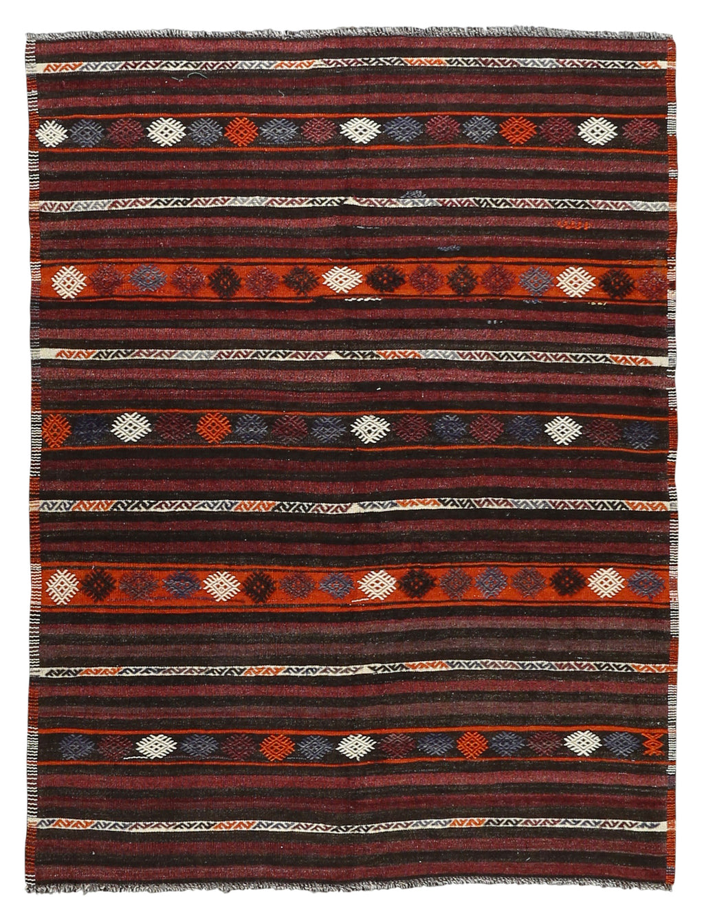 Vintage Kilim Wool Rug 5'9''x7'7''