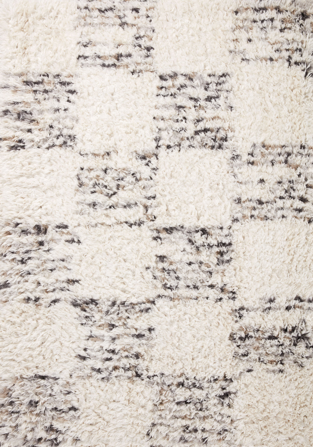 Angela Rose x Loloi Amira Ivory / Granite 2'-3" x 4'-0" Accent Rug Ivory Accent Power-Loomed Polyester
