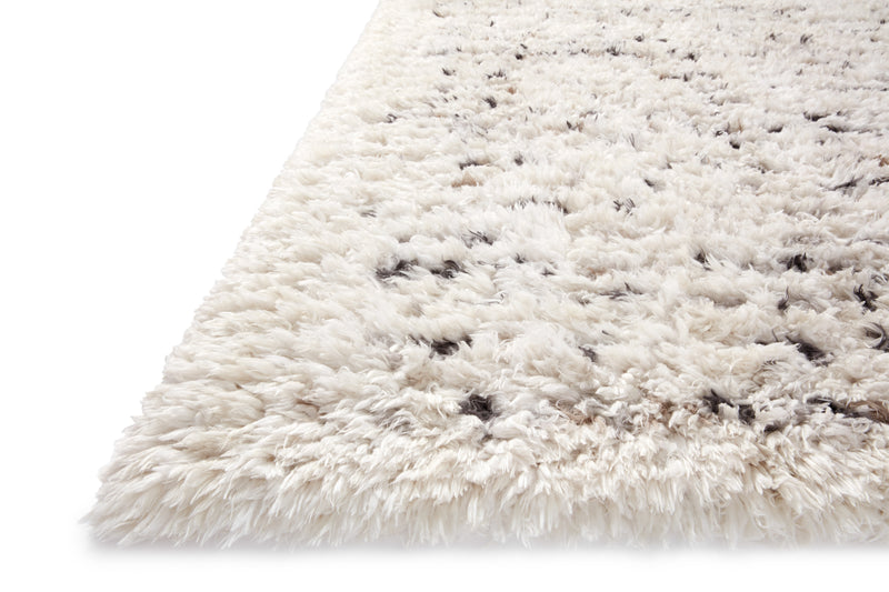 Angela Rose x Loloi Amira Ivory / Multi 2'-3" x 4'-0" Accent Rug Ivory Accent Power-Loomed Polyester