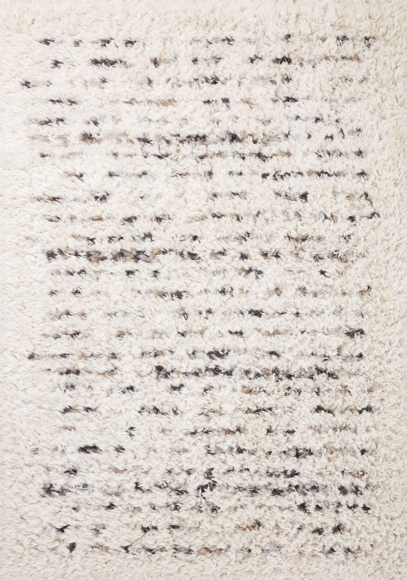 Angela Rose x Loloi Amira Ivory / Multi 2'-3" x 4'-0" Accent Rug Ivory Accent Power-Loomed Polyester