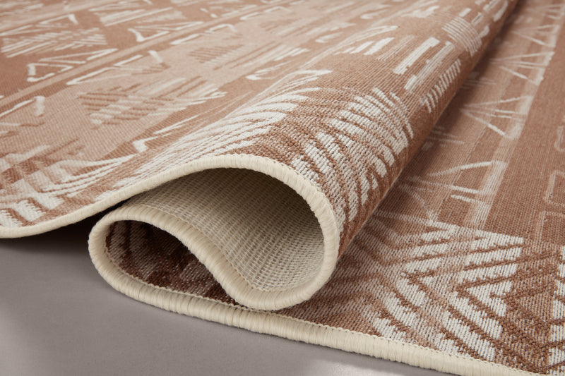 Ari Collection Rug  in  Natural / Ivory 0 sample Power-Loomed Polyester