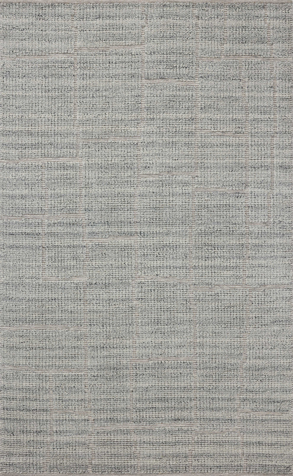 Loloi Asha Sky 18" x 18" Sample Rug Blue sample Hand-Loomed Wool/Cotton