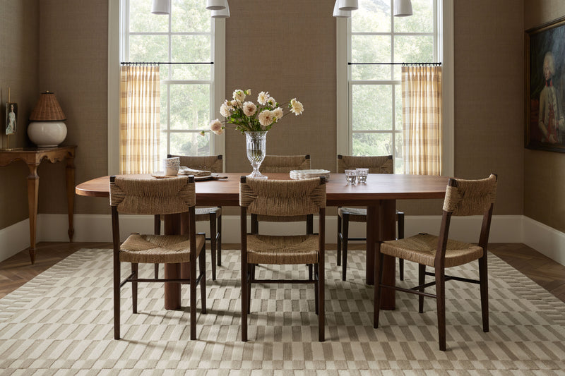 Chris Loves Julia x Loloi Bradley Ivory / Beige 2'-3" x 3'-9" Accent Rug Ivory Accent Hand-Tufted Wool