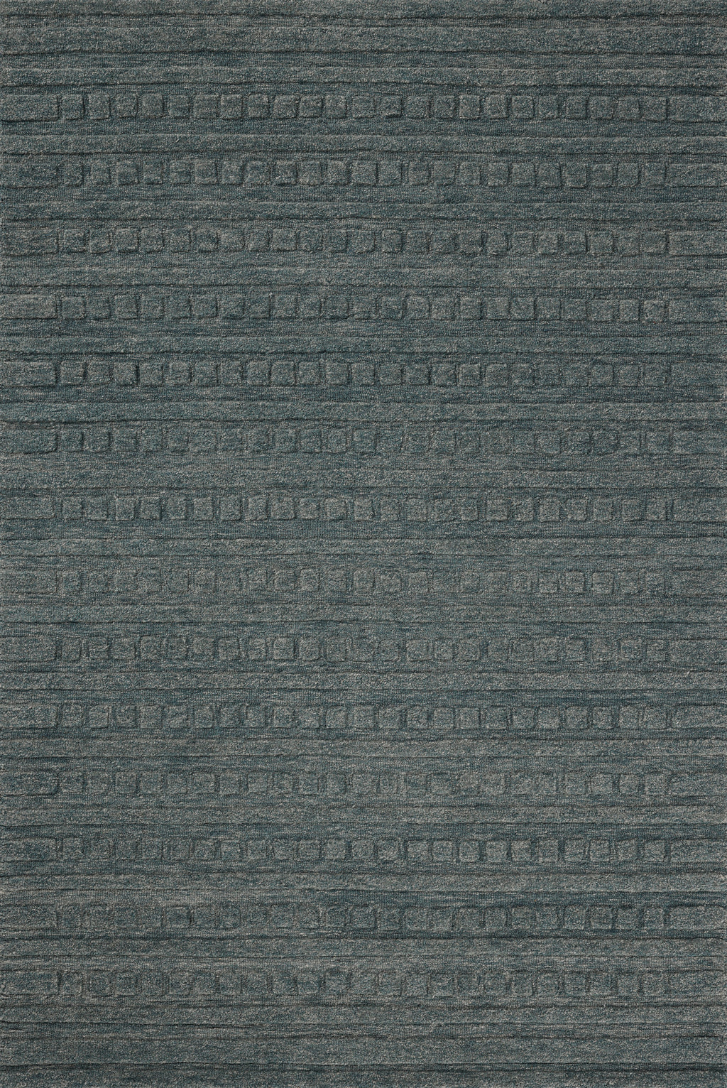 Chris Loves Julia x Loloi Bradley Teal 2'-3" x 3'-9" Accent Rug Blue Accent Hand-Tufted Wool