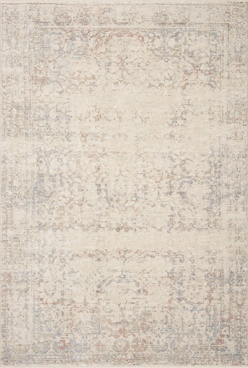 Magnolia Home by Joanna Gaines x Loloi Linnea Collection Rug in Moss / Ivory