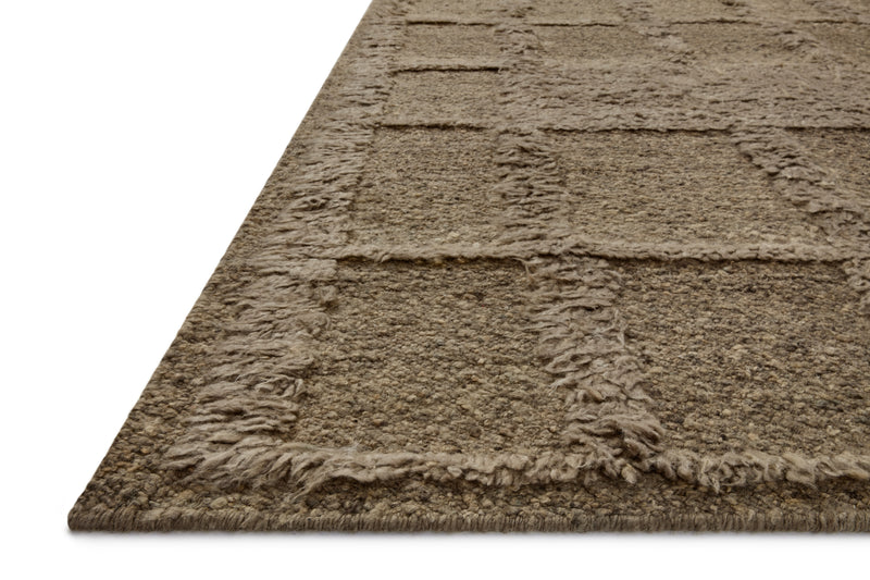 Cassian Collection Wool/Cotton Rug in Sage Green sample Hand-Woven Wool/Cotton