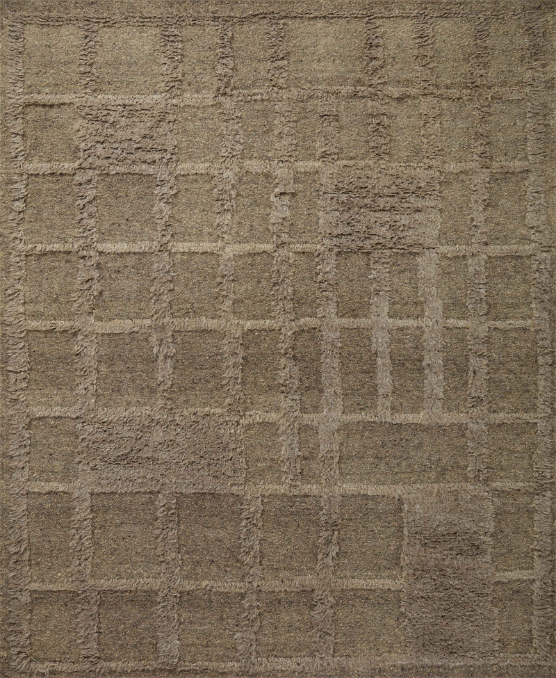 Cassian Collection Wool/Cotton Rug in Sage Green sample Hand-Woven Wool/Cotton