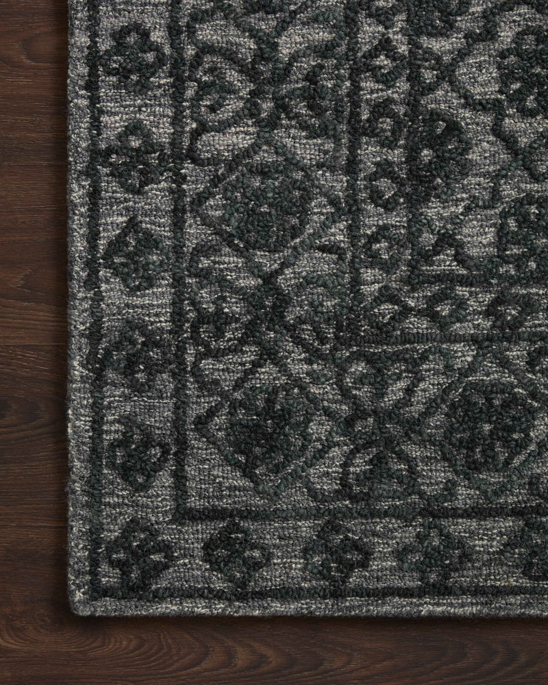 Loloi Cecelia Smoke / Dk. Grey 2'-3" x 3'-9" Accent Rug Gray Accent Hand-Tufted Wool