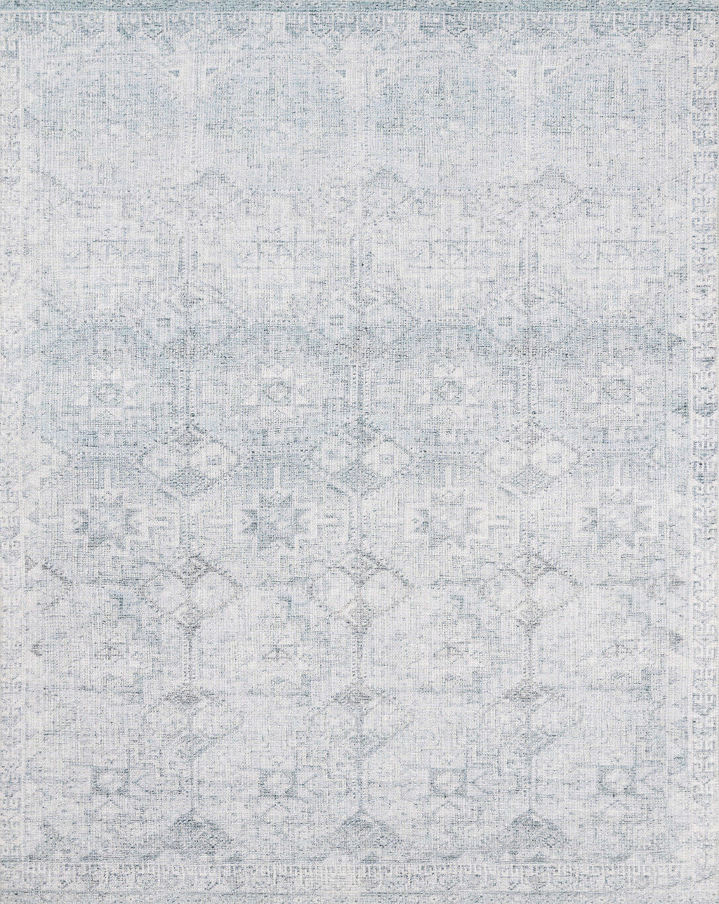 Deven Collection Rug in FROST