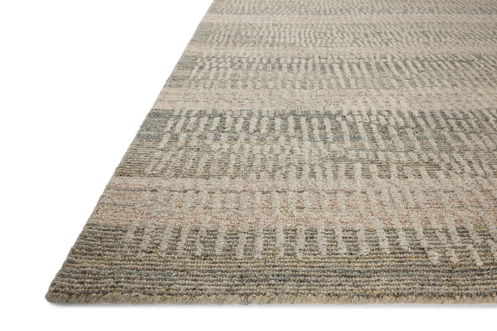 Loloi Elias Earth / Blush 2'-3" x 3'-9" Accent Rug Brown Accent Hand-Tufted Wool