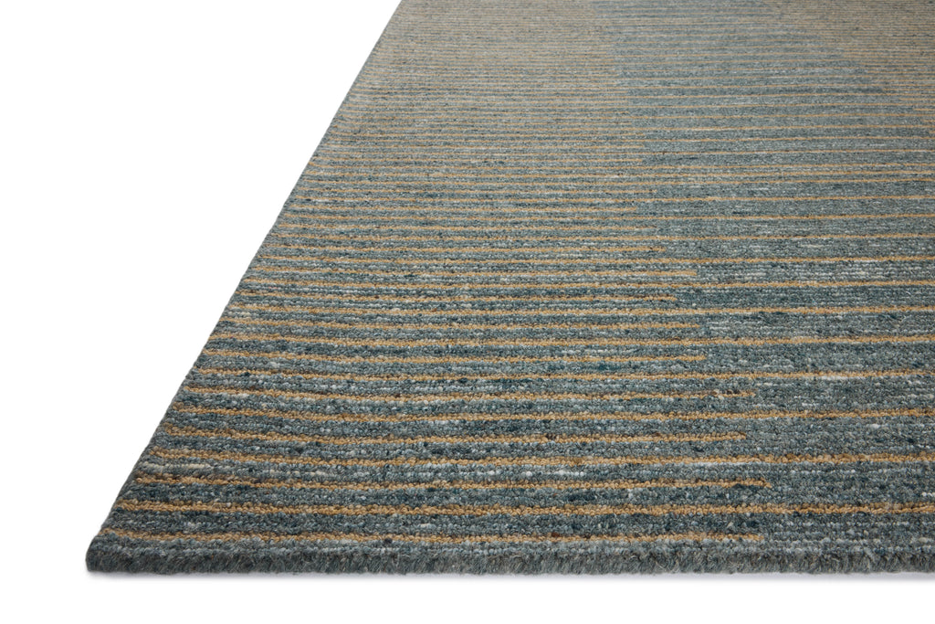 Loloi Elias Slate / Natural 2'-3" x 3'-9" Accent Rug Gray Accent Hand-Tufted Wool