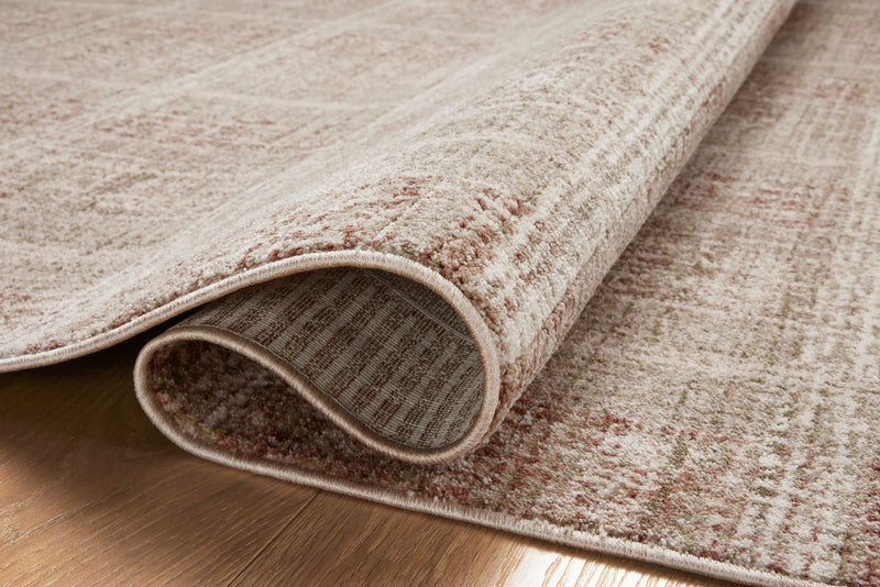 Angela Rose x Loloi Ember Clay / Sand 2'-3" x 3'-10" Accent Rug Yellow Accent Power-Loomed Polyester