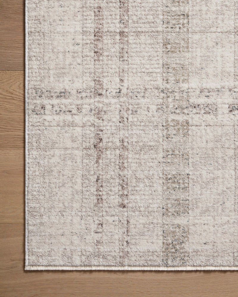 Angela Rose x Loloi Ember Ivory / Multi 2'-3" x 3'-10" Accent Rug Ivory Accent Power-Loomed Polyester