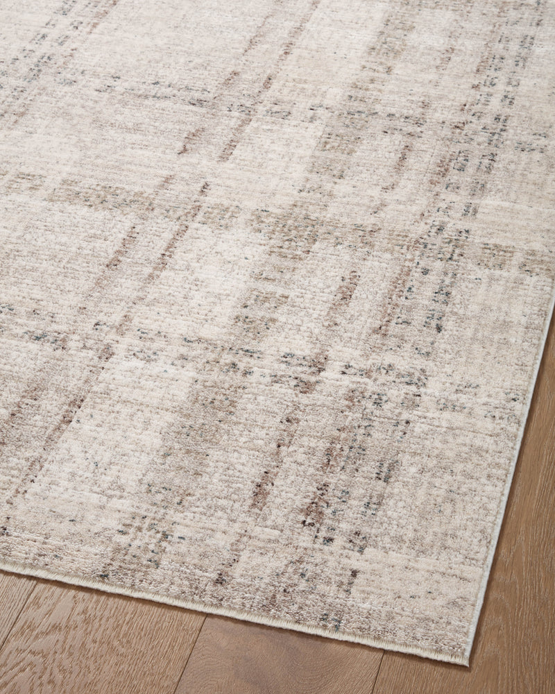 Angela Rose x Loloi Ember Ivory / Multi 2'-3" x 3'-10" Accent Rug Ivory Accent Power-Loomed Polyester