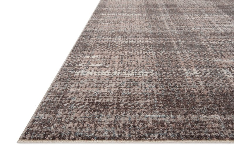 Angela Rose x Loloi Ember Graphite / Multi 2'-3" x 3'-10" Accent Rug Gray Accent Power-Loomed Polyester