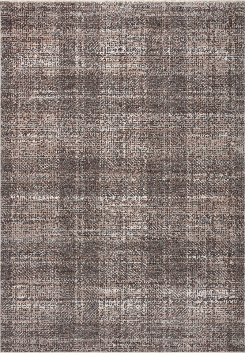 Angela Rose x Loloi Ember Graphite / Multi 2'-3" x 3'-10" Accent Rug Gray Accent Power-Loomed Polyester