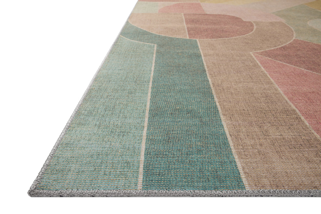 Good Morning Collection Rug  in  Multi Multi sample Power-Loomed Polyester