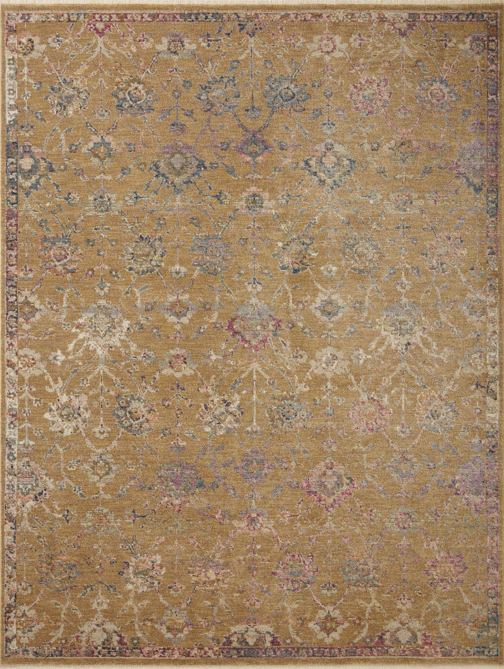 GIADA Collection Rug  in  Gold / Multi