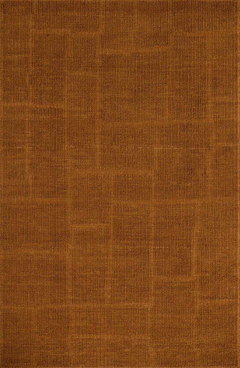 Jeremiah Brent x Loloi Greenwich Gold 18" x 18" Sample Rug Gold sample Hand-Loomed Wool/Cotton
