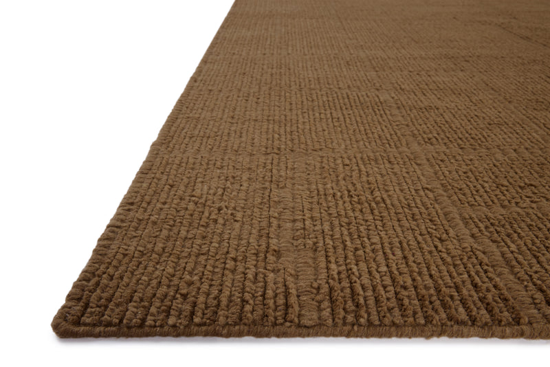 Jeremiah Brent x Loloi Greenwich Rust 18" x 18" Sample Rug Rust sample Hand-Loomed Wool/Cotton