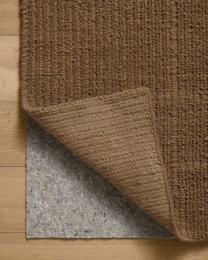 Jeremiah Brent x Loloi Greenwich Rust 18" x 18" Sample Rug Rust sample Hand-Loomed Wool/Cotton