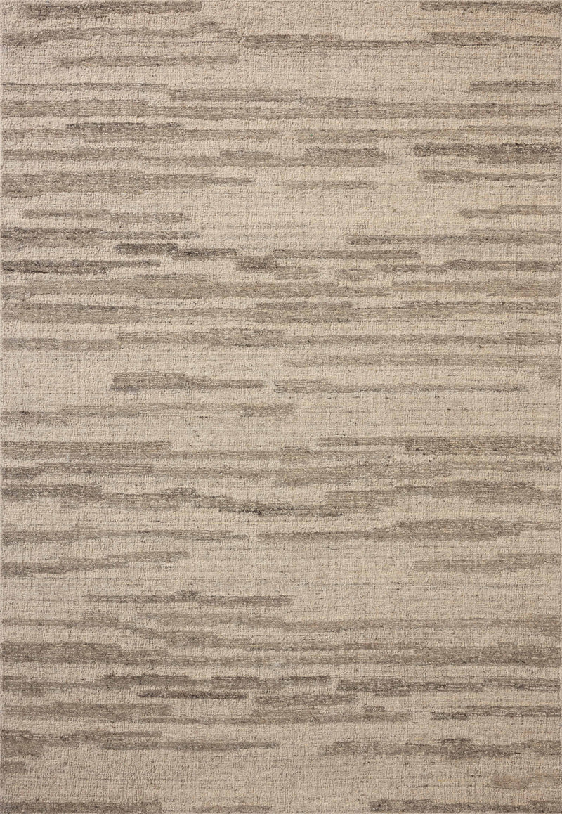 Loloi Hartley Silver / Grey 18" x 18" Sample Rug Grey sample Hand-Tufted Wool