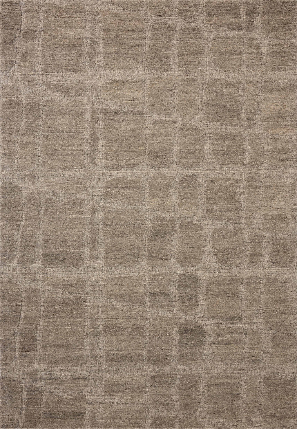 Loloi Hartley Grey / Pebble 18" x 18" Sample Rug Gray sample Hand-Tufted Wool