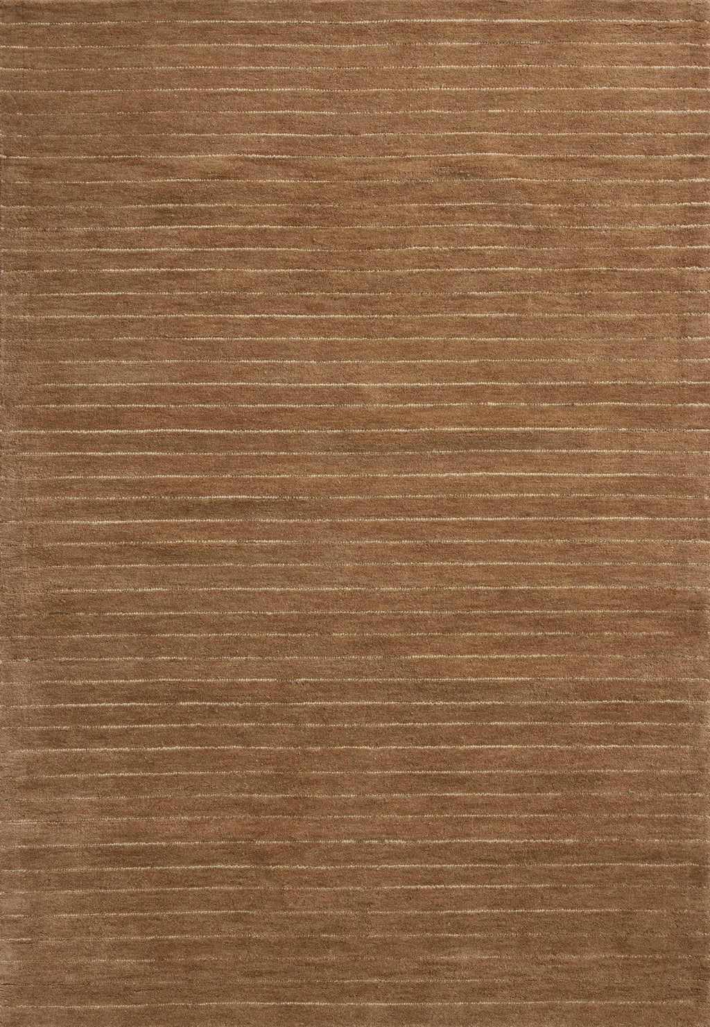 Chris Loves Julia x Loloi Henry Rust / Natural 2'-3" x 3'-9" Runner Rug Rust Accent Hand-Tufted Wool