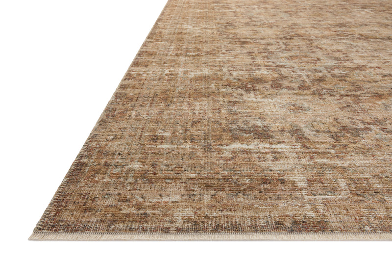 Loloi Heritage Bark / Multi 2'-0" x 3'-0" Accent Rug Beige Accent Power-Loomed Polypropylene/Polyester/Wool