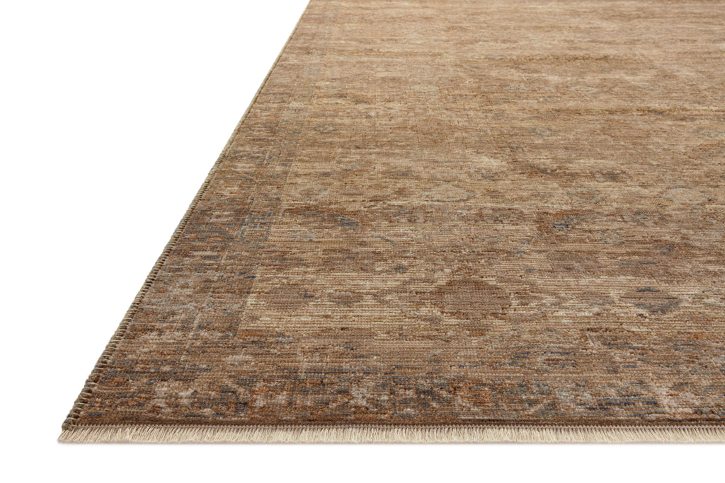 Loloi Heritage Natural / Mist 2'-0" x 3'-0" Accent Rug Beige Accent Power-Loomed Polypropylene/Polyester/Wool