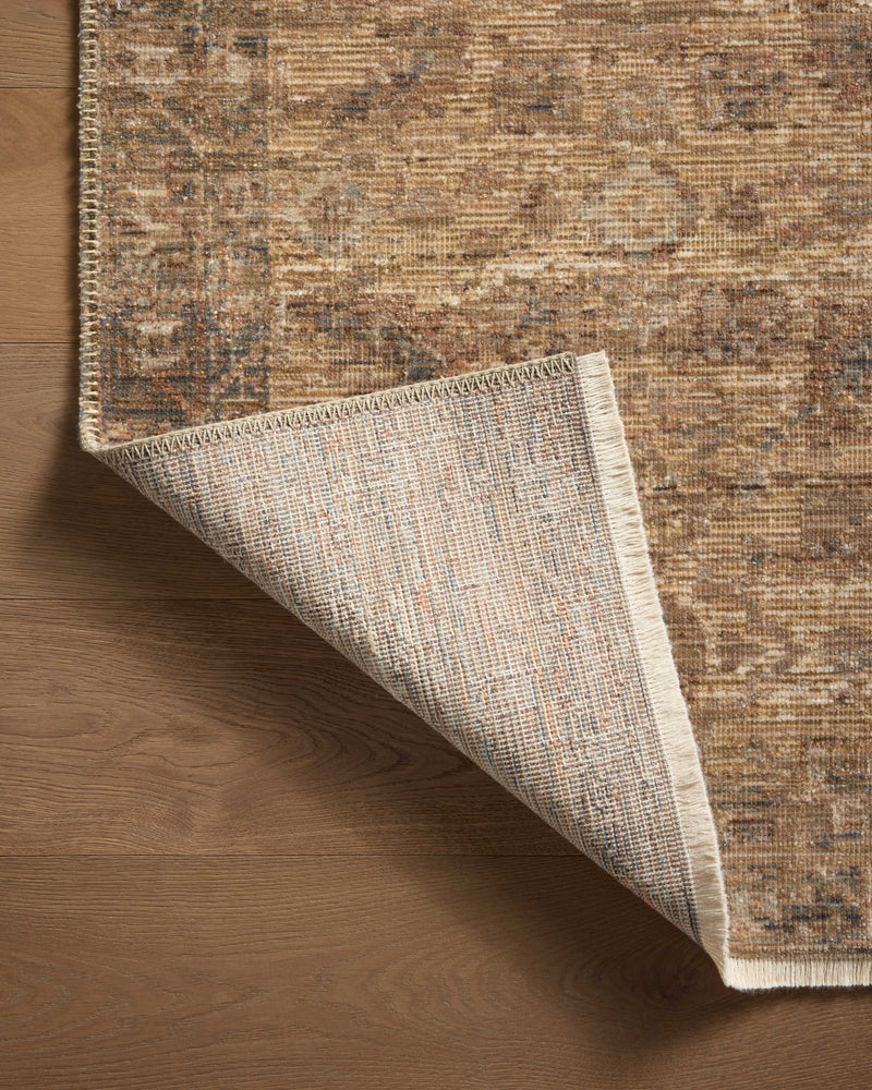 Loloi Heritage Natural / Mist 2'-0" x 3'-0" Accent Rug Beige Accent Power-Loomed Polypropylene/Polyester/Wool