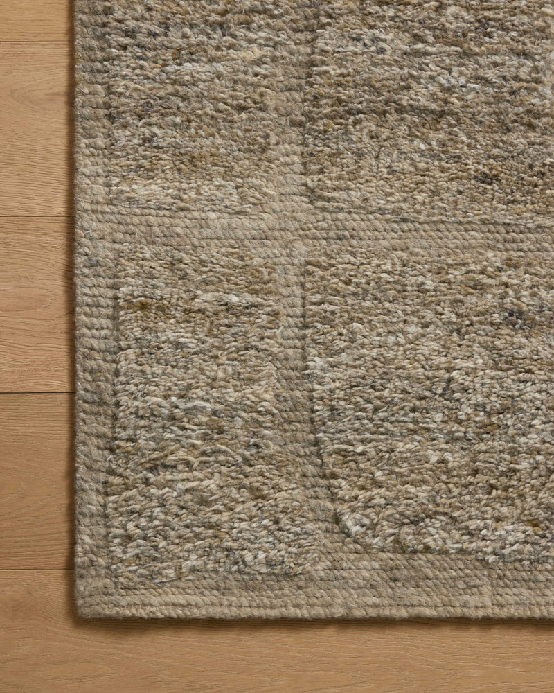 Loloi Hughes Sky 18" x 18" Sample Rug Blue sample Hand-Knotted Wool