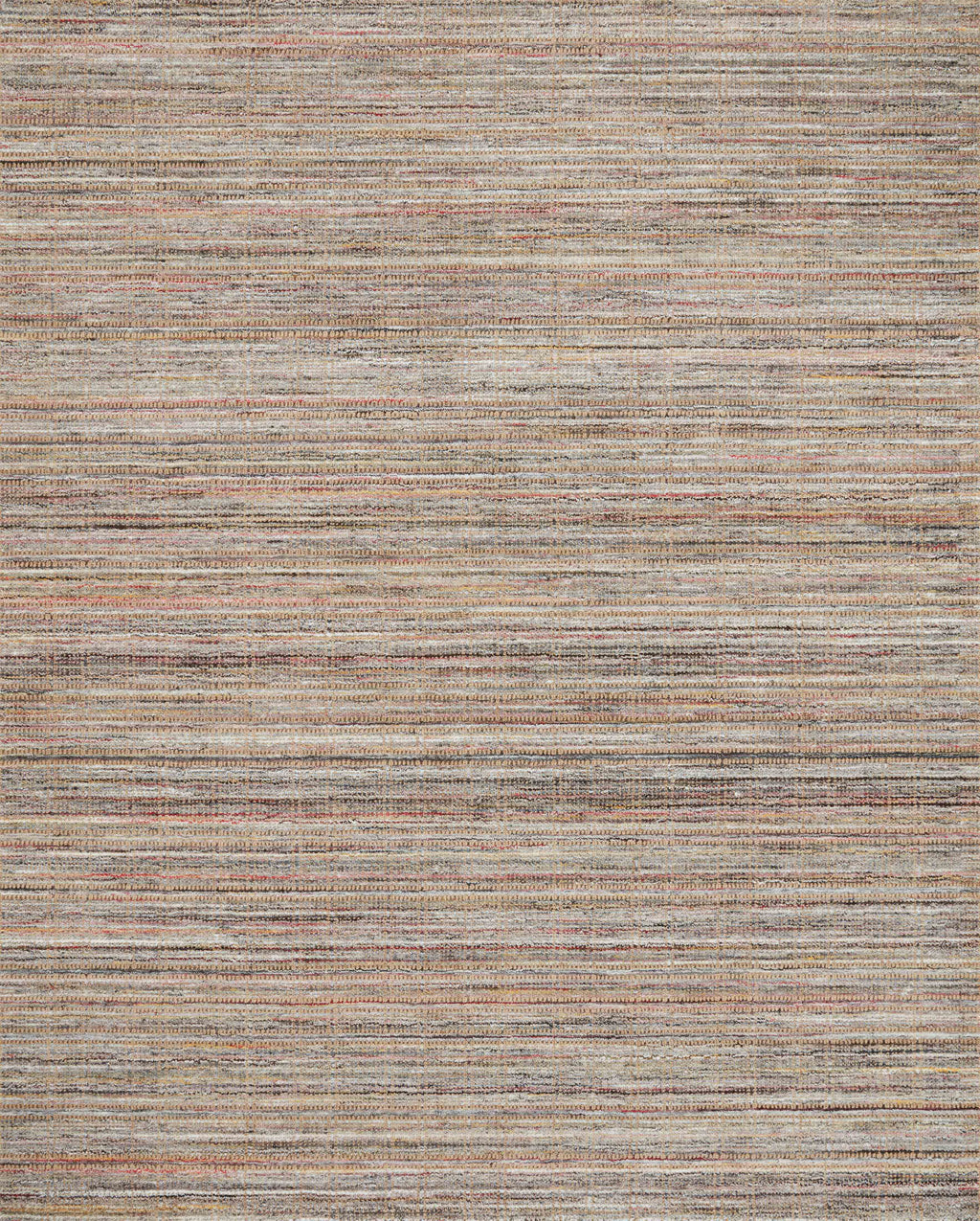 Loloi Jamie Natural / Multi 2'-0" x 3'-0" Accent Rug Beige Accent Hand-Loomed Jute/Polyester