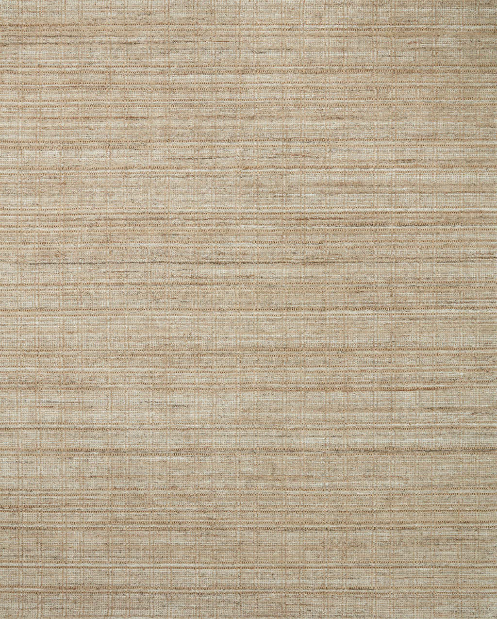 Loloi Jamie Natural / Sand 2'-0" x 3'-0" Accent Rug Beige Accent Hand-Loomed Jute/Polyester