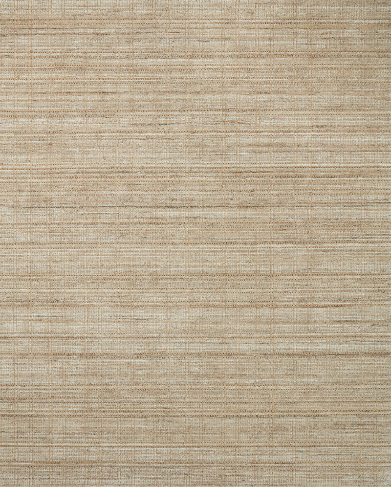 Loloi Jamie Natural / Sand 2'-0" x 3'-0" Accent Rug Beige Accent Hand-Loomed Jute/Polyester