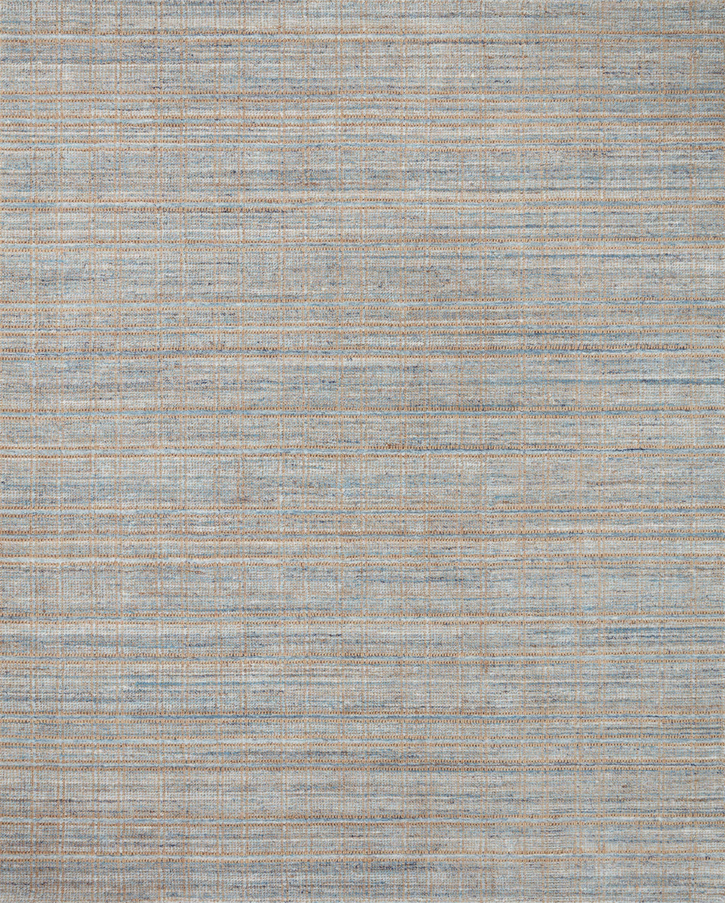 Loloi Jamie Natural / Sky 2'-0" x 3'-0" Accent Rug Beige Accent Hand-Loomed Jute/Polyester