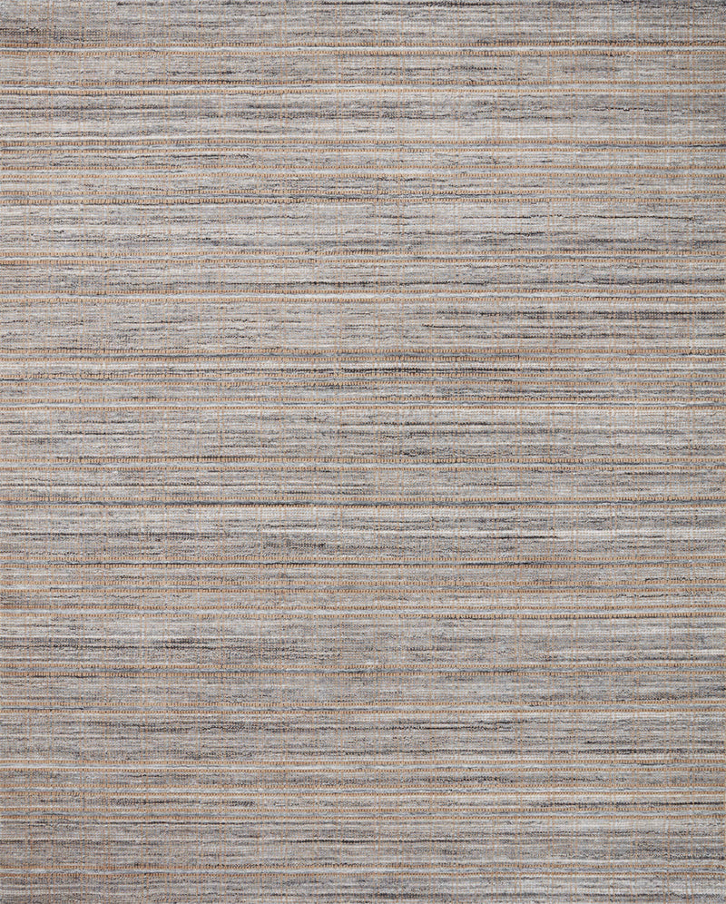 Loloi Jamie Natural / Slate 2'-0" x 3'-0" Accent Rug Beige Accent Hand-Loomed Jute/Polyester