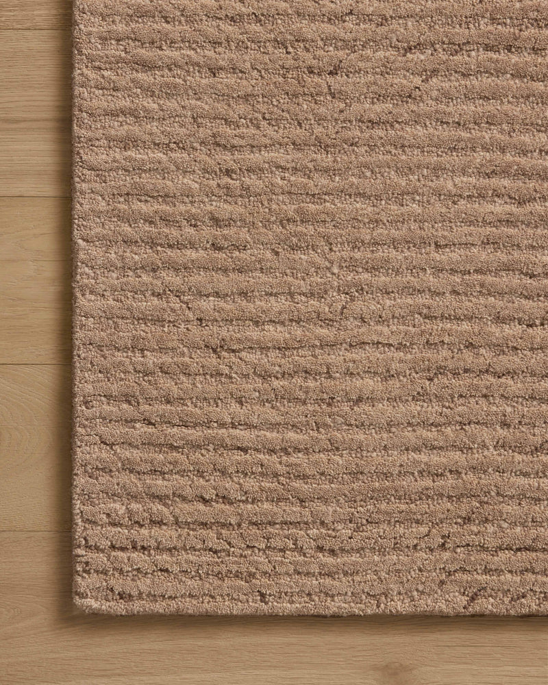 Loloi Kai Blush 18" x 18" Sample Rug Red sample Hand-Tufted Wool