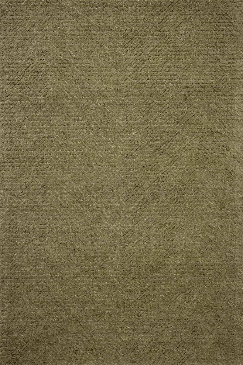 Loloi Kai Olive 18" x 18" Sample Rug Green sample Hand-Tufted Wool