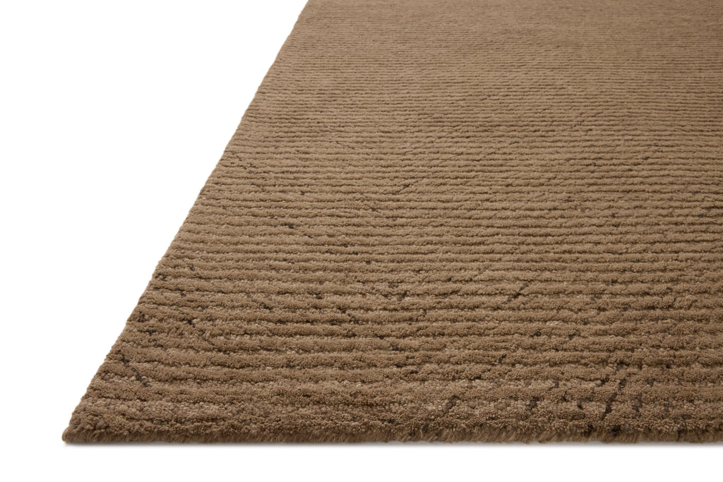 Loloi Kai Pebble 18" x 18" Sample Rug Beige sample Hand-Tufted Wool