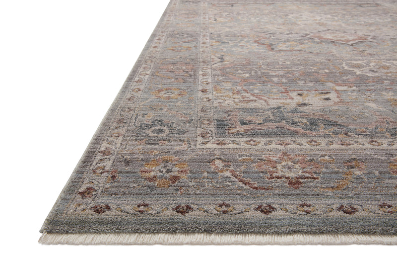 Lyra Collection Rug in Sky / Multi Blue sample Power-Loomed Polyester