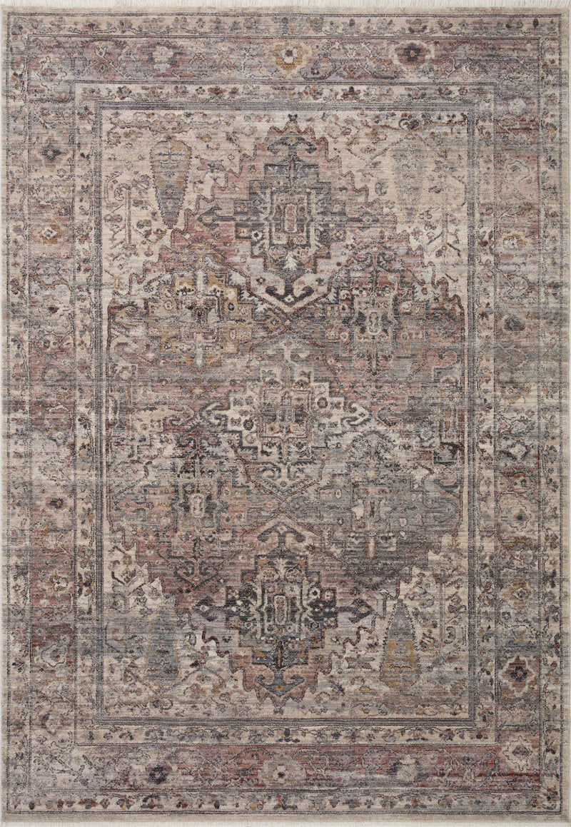 BONNEY Collection Rug  in  STONE / CHARCOAL