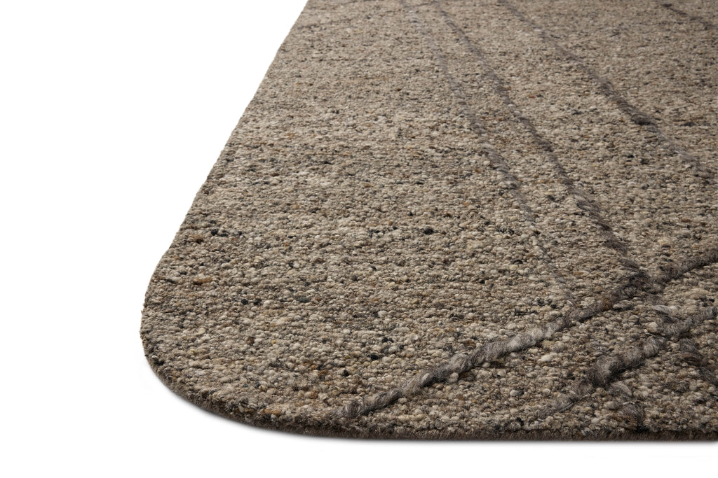 Loloi Otis Stone / Pebble 2'-3" x 3'-9" Accent Rug Gray Accent Hand-Tufted Wool