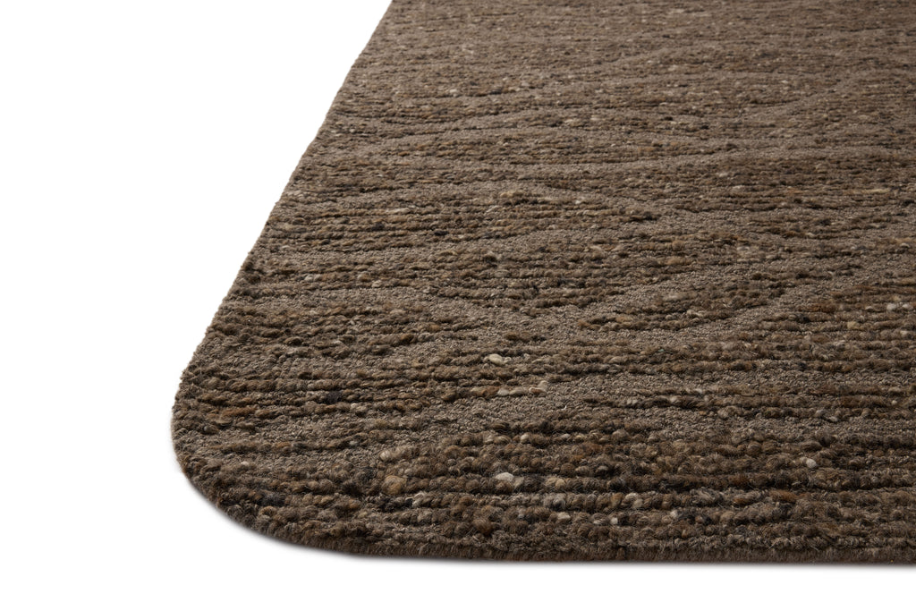 Loloi Otis Bark / Brown 2'-3" x 3'-9" Accent Rug Beige Accent Hand-Tufted Wool