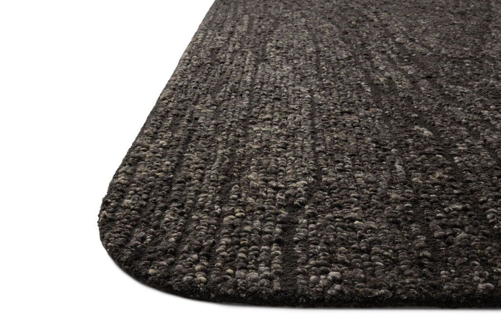 Loloi Otis Charcoal / Granite 2'-3" x 3'-9" Accent Rug Gray Accent Hand-Tufted Wool