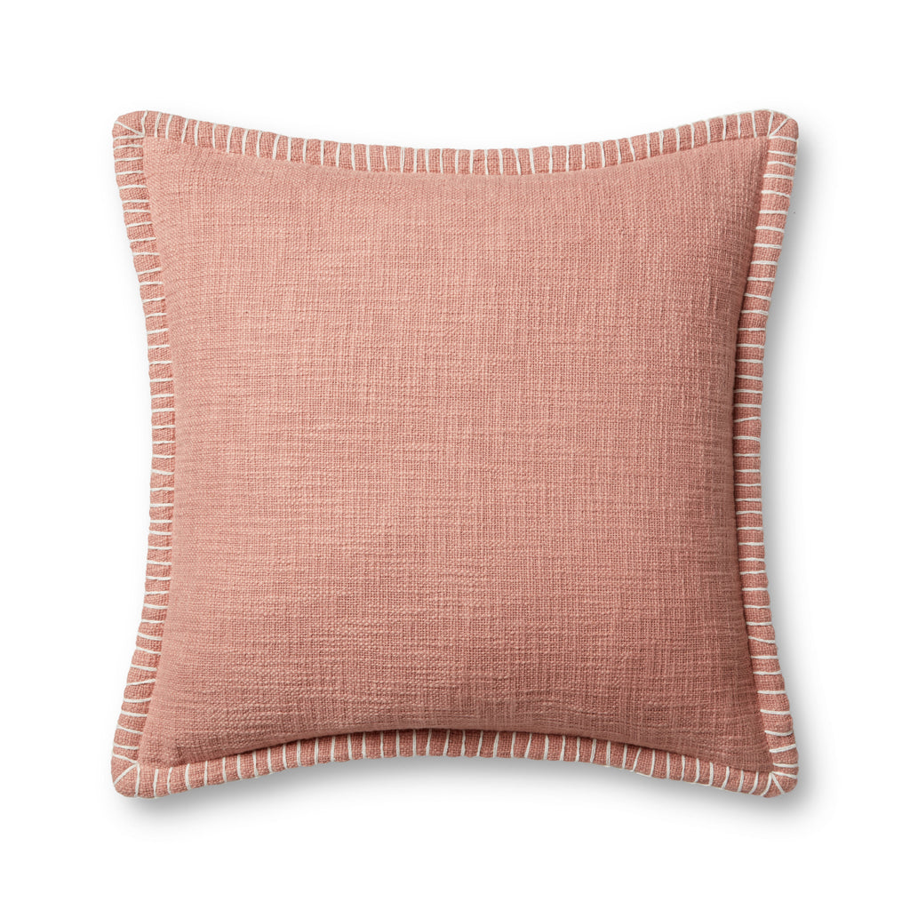 Pillow in Pink 13'' x 21'' Pink pillow Machine-Made Cotton
