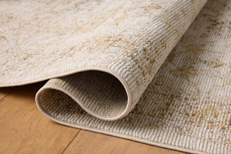 Magnolia Home by Joanna Gaines x Loloi Pace Rug in Natural / Multi Beige Accent Power-Loomed Polypropylene/Polyester