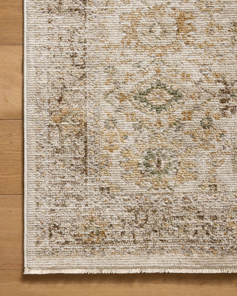 Magnolia Home by Joanna Gaines x Loloi Pace Rug in Natural / Multi Beige Accent Power-Loomed Polypropylene/Polyester