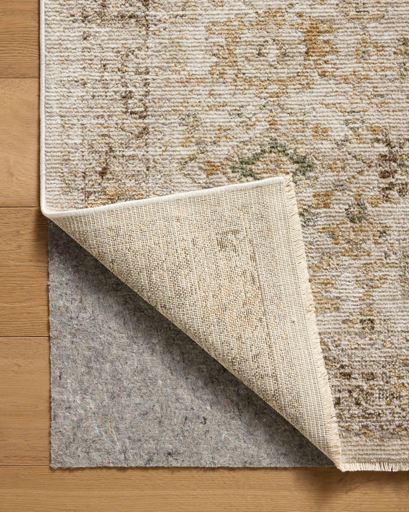 Magnolia Home by Joanna Gaines x Loloi Pace Rug in Natural / Multi Beige Accent Power-Loomed Polypropylene/Polyester