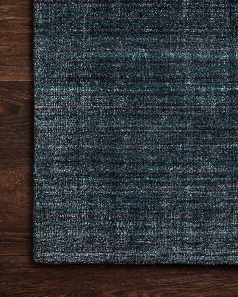 Loloi Pasadena Midnight 2'-0" x 3'-0" Accent Rug Blue Accent Hand-Loomed Viscose/Wool